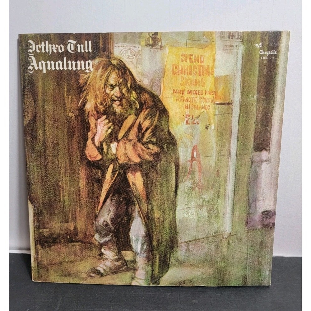 Jethro Tull Aqualung 1971 Vinyl Record Album LP Chrysalis MS 2035 First Pressing